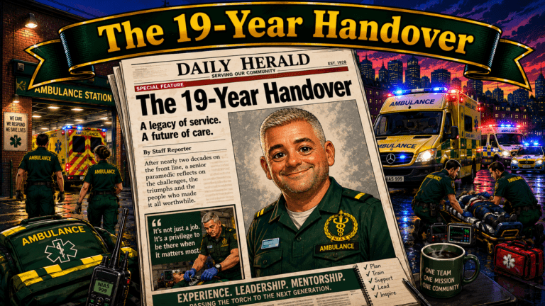 The 19-Year Handover: A Dispatch from the Frontline