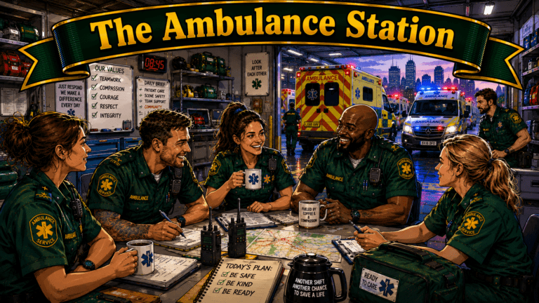 The Ambulance Station: Our Second Home