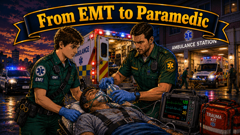 From EMT to Paramedic: Same Uniform, Much Bigger Headache