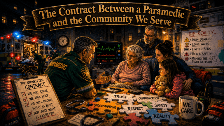 The Contract Between a Paramedic and the Community We Serve